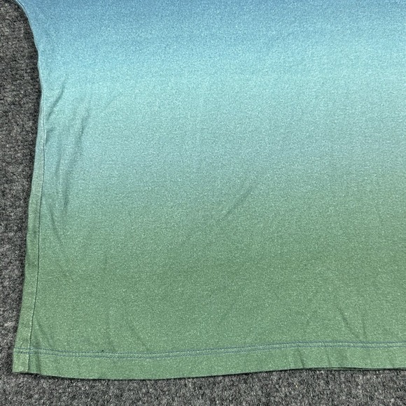 Chico's Blouse Womens‎ Size 2 Studded Short Sleeve V-Neck Tie Dye - Picture 3 of 10